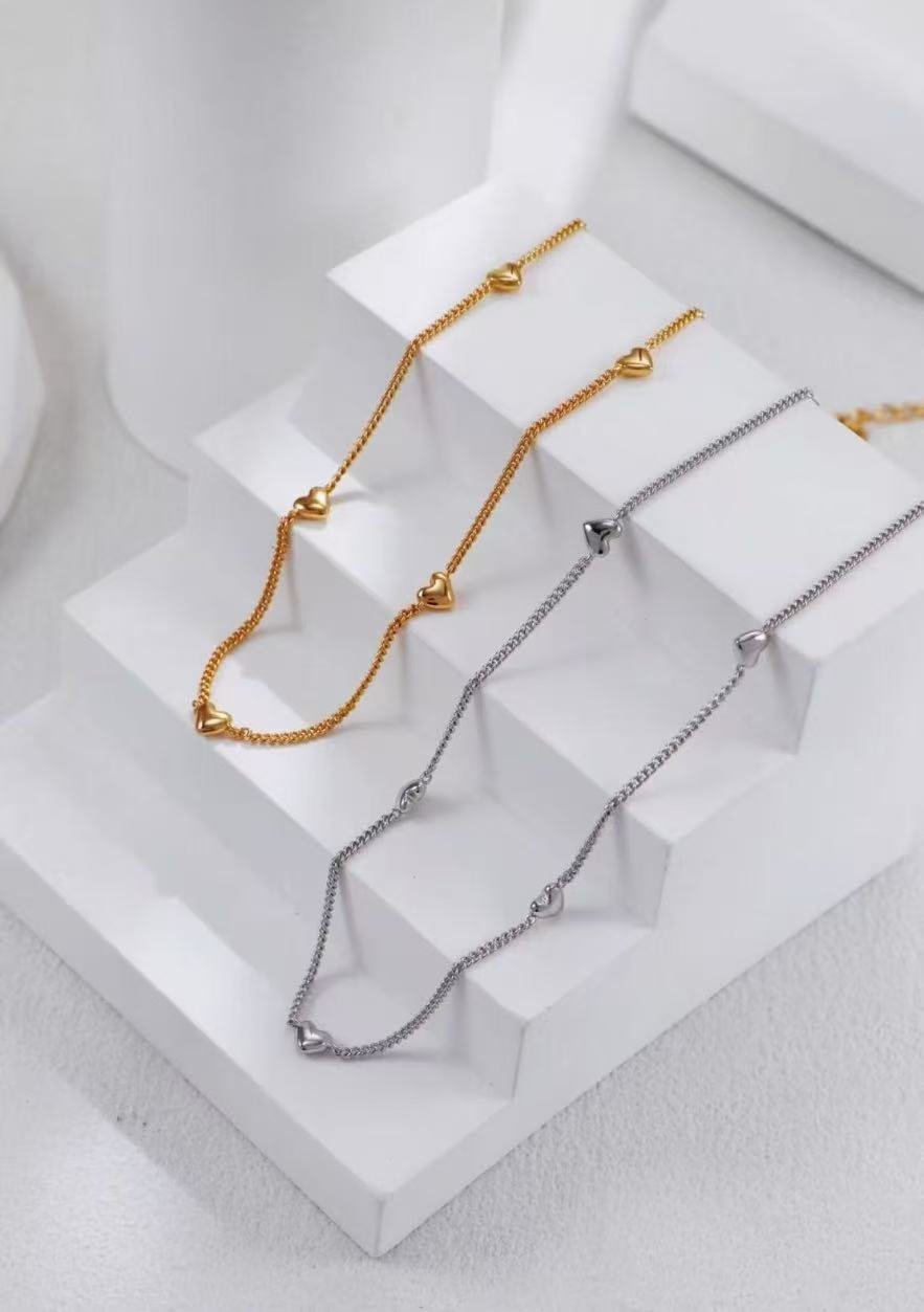 Halskette mit Kleine Herzen - Image 3