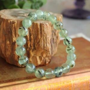 Edelstein Prehnit Ölarmbänder