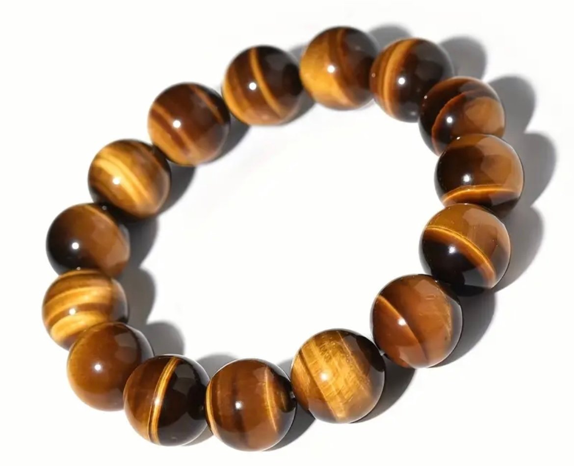 Tigeraugen Steinperlen Armband - Image 6